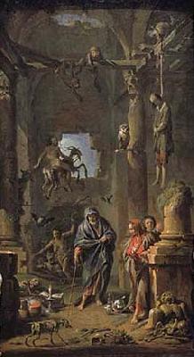 Andrea Locatelli Magic Scene Spain oil painting art